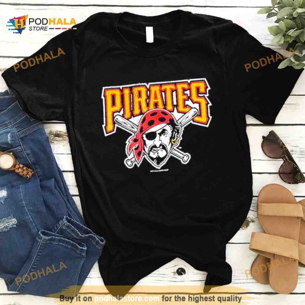 Pittsburgh Pirates Youth Distressed Logo Shirt