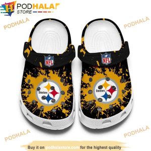 Pittsburgh Steelers 3D Funny Crocs