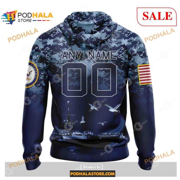 Pittsburgh Steelers Honor US Navy Veterans Shirt NFL Hoodie 3D