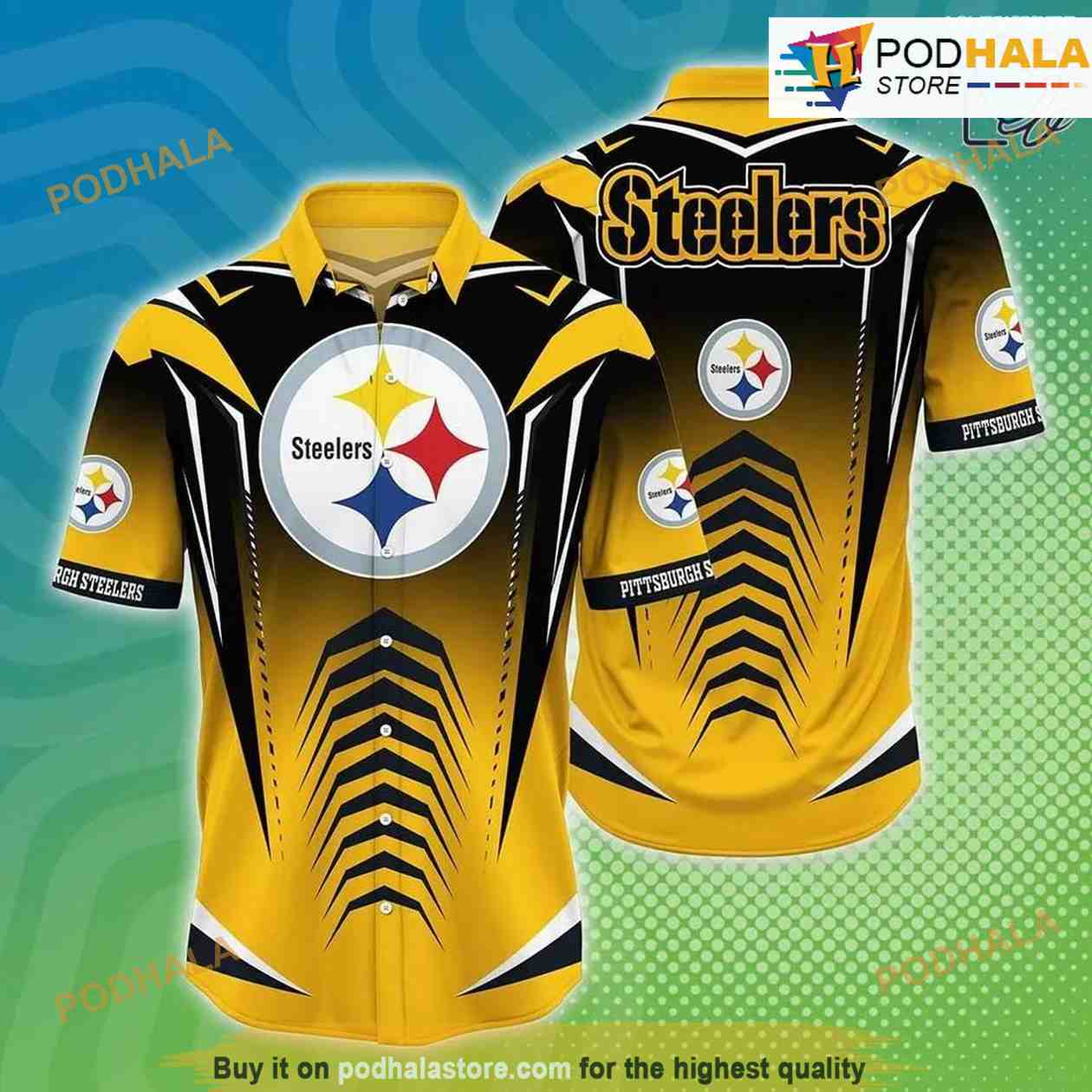 Nfl Pittsburgh Steelers Aloha Beach Gift Hawaiian Shirt For Men And Women -  Freedomdesign