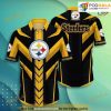 Pittsburgh Steelers NFL Hawaiian Shirt, Summer Button Down Shirt Gift For Big Fans