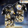 Pittsburgh Steelers NFL Hawaiian Shirt, Tropical Pattern Summer For Sports Fans NFL