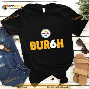 Pittsburgh Steelers Team Bur6h American Football Logo 2023 Shirt