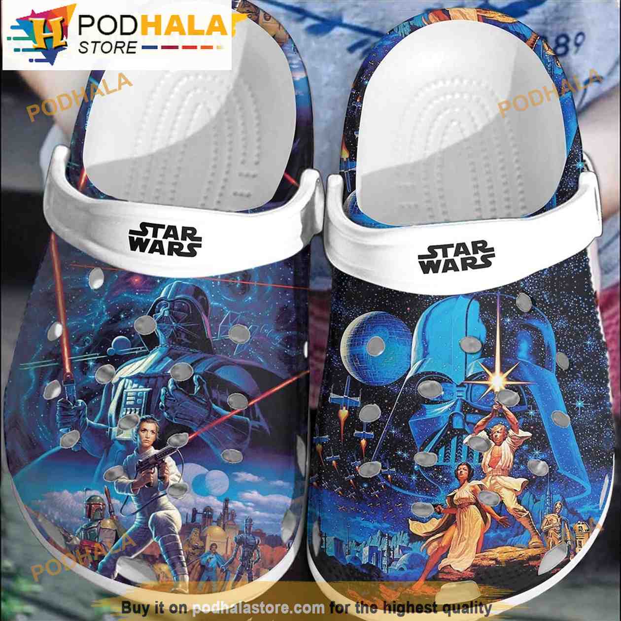 Star Wars Baby Yoda Crocs Clogs Crocband Comfortable Shoes For Men Women