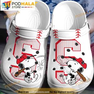 Play Baseball With Snoopy 3D Funny Crocs