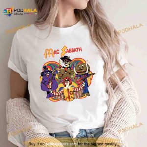 Playing Mac Sabbath Black Call Me Shirt
