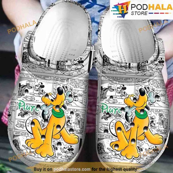 Pluto Disney 3D Funny Crocs