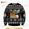 Pluto Never Forget Ugly Xmas Wool Sweater