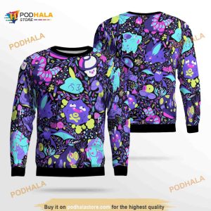 Poison Type Pokemon Funny Ugly Sweater