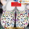 Poodle Pattern 3D Funny Crocs Classic Clog