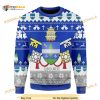Pope Leo XIII Coat Of Arms 3D Funny Ugly Sweater