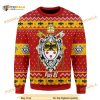 Pope Pius XI Coat Of Arms 3D Funny Ugly Sweater, Xmas Gifts