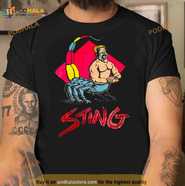 Portrait Sting Art Design Shirt