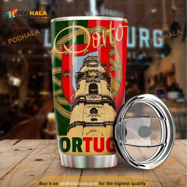 Portugal Gift Travel Coffee Tumbler All Over Print 3D