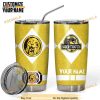 Power Ranger Saber Tooth Yellow Custom Name Coffee Tumbler