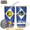 Power Ranger Triceratops Blue Custom Name Coffee Tumbler