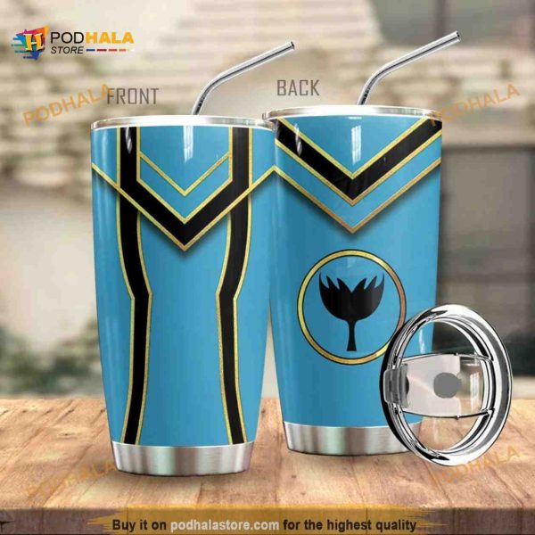 Power Rangers Mystic Force Blue Ranger Coffee Tumbler