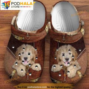 Pretty Puppy Dog 3D Funny Crocs