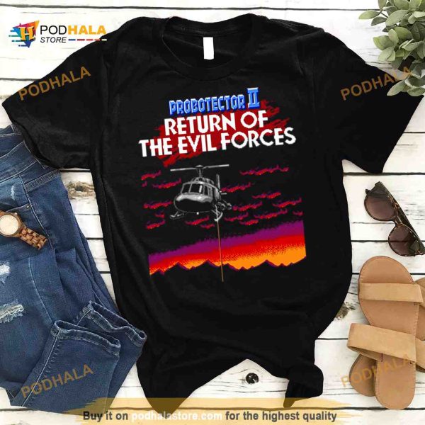 Probotector 2 Mega Drive Double Dragon Shirt