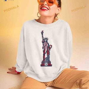 Product Statue Of Liberty July 4th Shirt