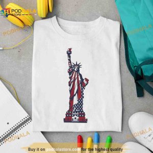 Product Statue Of Liberty July 4th Shirt 2