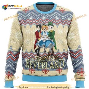 Promised Neverland All Over Printed Funny Ugly Sweater