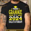 Proud Grammie Of A 2024 Salutatorian Graduate Graduation Shirt
