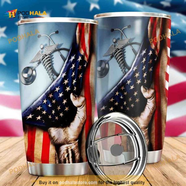 Proud To Be A Nurse Stainless Steel Cup Coffee Tumbler
