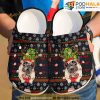 Pug Dog Christmas Ugly Pattern 3D Funny Crocs
