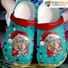 Pug Merry Christmas 3D Funny Crocs