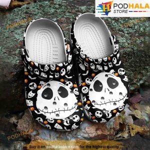 Pumpkin King Jack Skellington 3D Funny Crocs