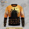 Pumpkin Town Halloween 3D Funny Ugly Sweater