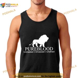 Pureblood Unmasked Unvaxxed Unafraid T Shirt 2