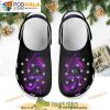 Purple Adidas 3D Funny Crocs Shoes