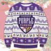 Purple Passion Beer Ugly Christmas Wool Sweater, Xmas Gifts