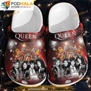 Queen 3D Funny Crocs Band