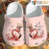 Queen Be A Flamingo 3D Funny Crocs
