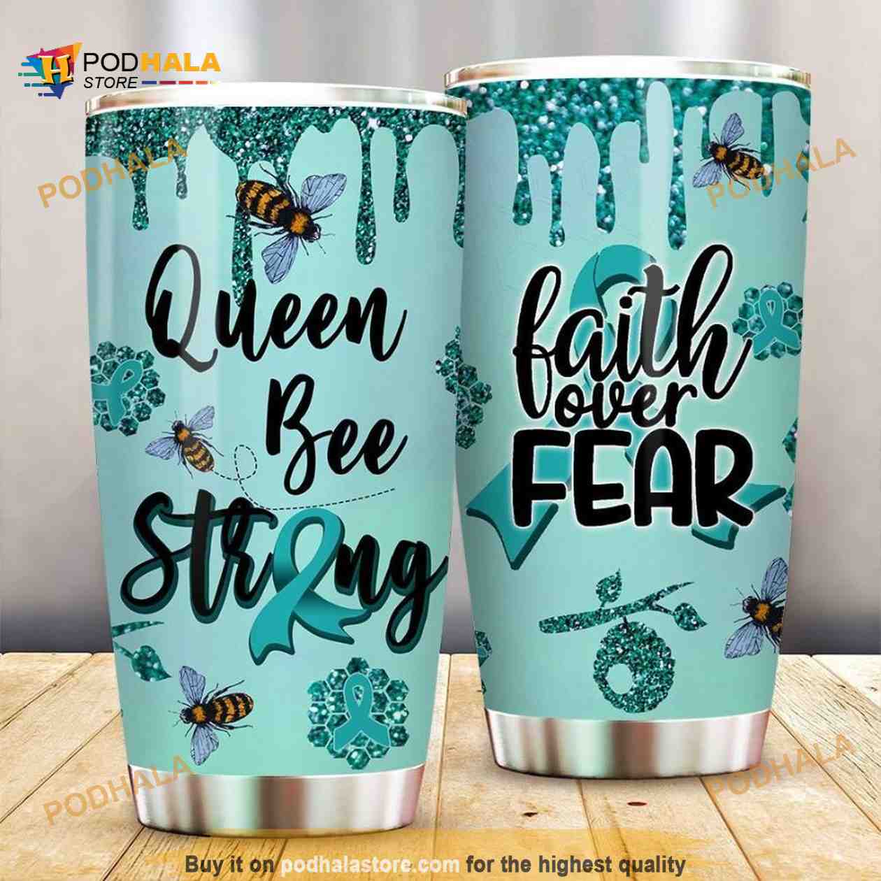 https://images.podhalastore.com/wp-content/uploads/2023/07/Queen-Bee-Stainless-Steel-Cup-Coffee-Tumbler.jpg