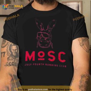 Rabbit Mosc july fourth running club Shirt