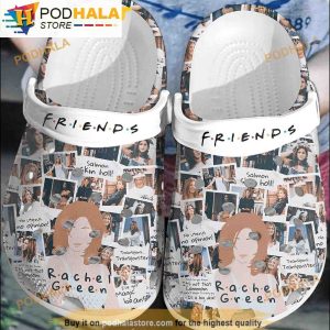 Rachel Green Friends 3D Funny Crocs Slippers