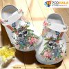 Racoon Floral 3D Funny Crocs Classic Clog