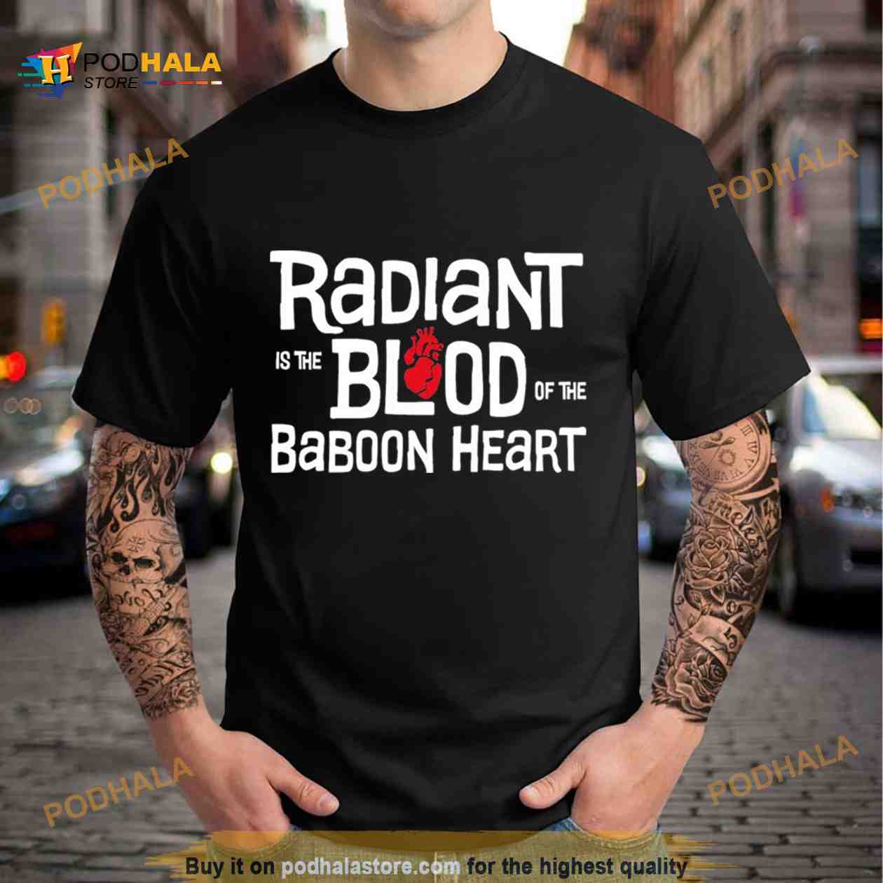Radiant Is The Blood Of The Baboon Heart The Venture Bros Shirt Radiant Is The Blood Of The Baboon Heart The Venture Bros Shirt