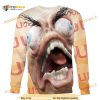 Rage Face All Over Printed Funny Ugly Sweater