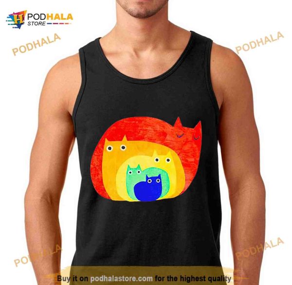 Rainbow cats Shirt