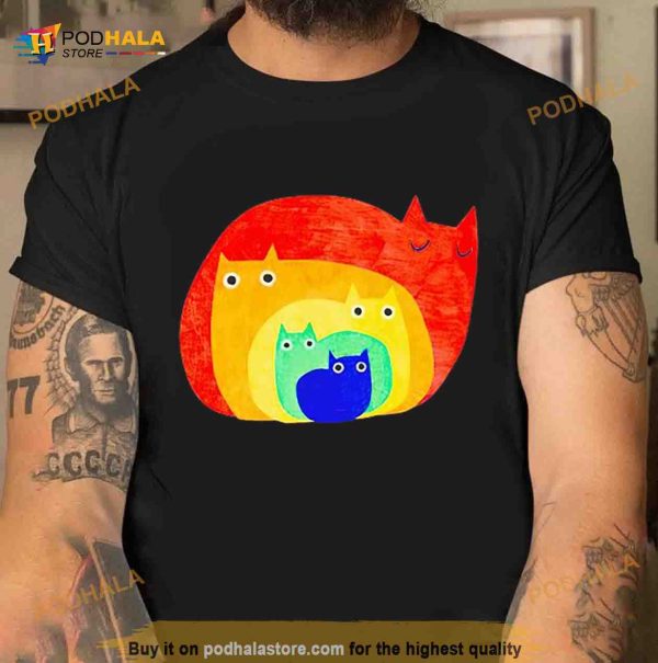 Rainbow cats Shirt