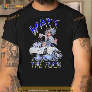 Rat Fink Style Watt The Fuck Electric Car Shirt