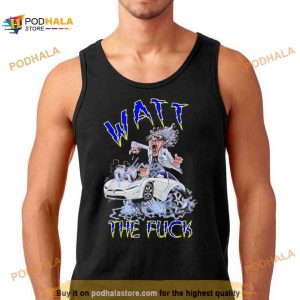 Rat Fink Style Watt The Fuck Electric Car Shirt 2