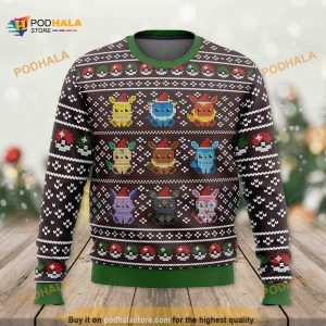 Rayquaza Pokemon Best Ugly Christmas Sweaters