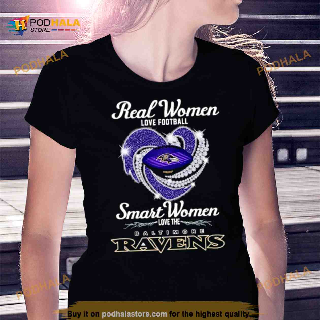 women ravens shirt