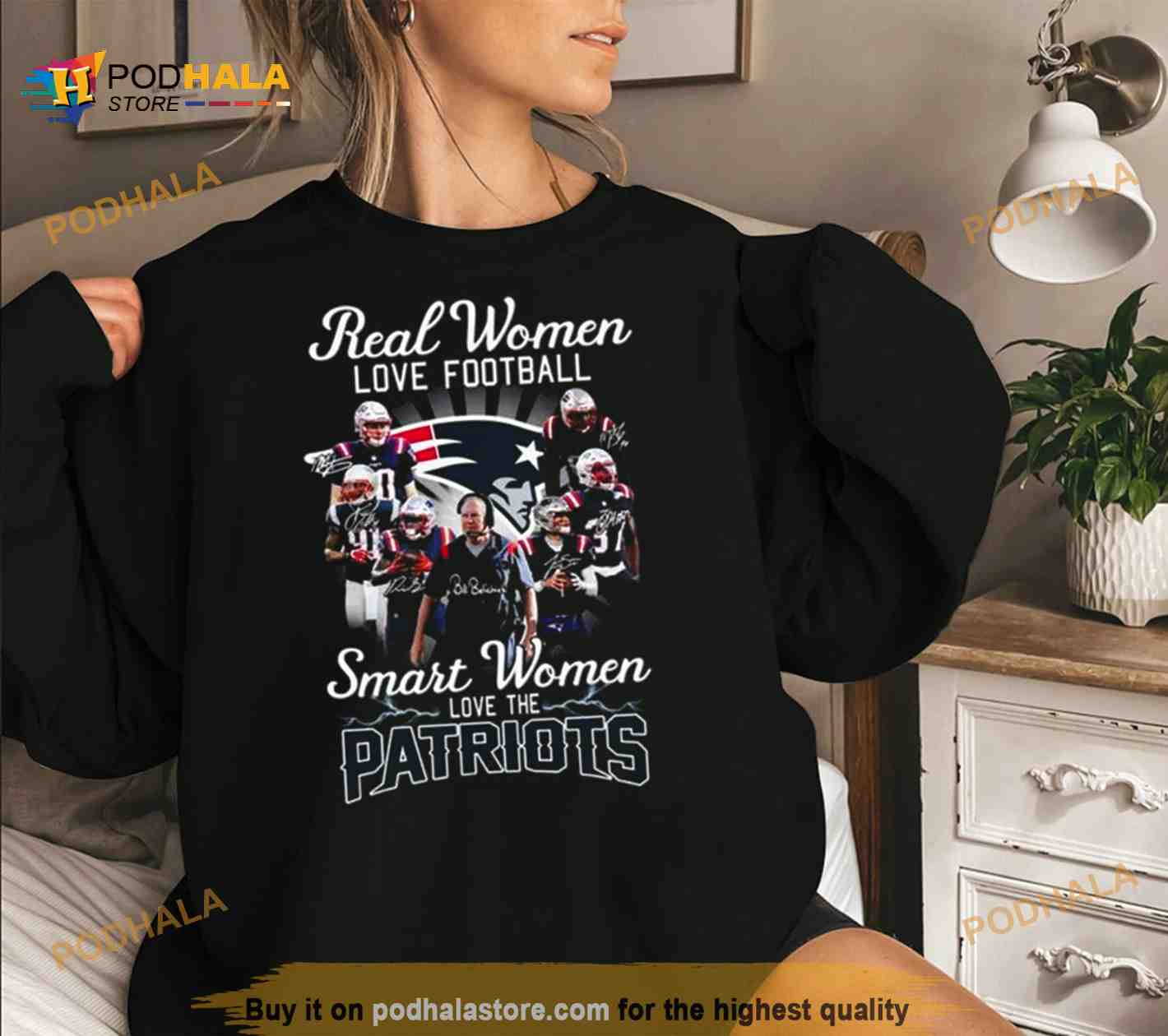 Real Women Love Football Smart Women Love The New England Patriots